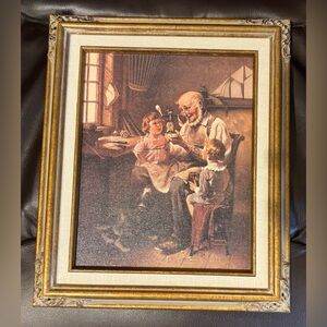 59. Norman Rockwell 'The Toy Maker' Framed Print and Certificate of Authenticity
